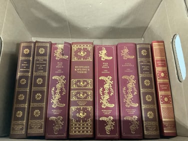Vintage books(The Crusades, War and Peace, Genghis Khan, and more)
