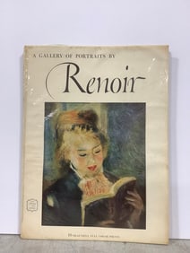 A Gallery of Portraits by Renoir an Abrams art book (16 beautiful color prints)