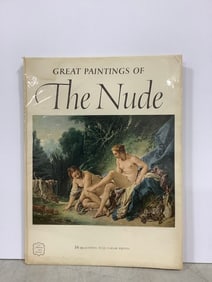 Great Paintings of the Nude an Abrams art book (16 beautiful color prints)