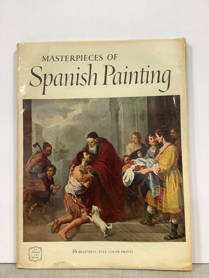 Masterpieces of Spanish Painting an Abrams art book (16 beautiful color prints) (1 of 1)