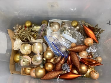 Various Christmas Ornaments
