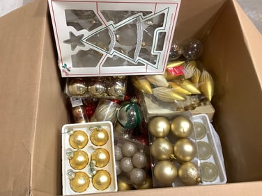 Various Christmas Ornaments