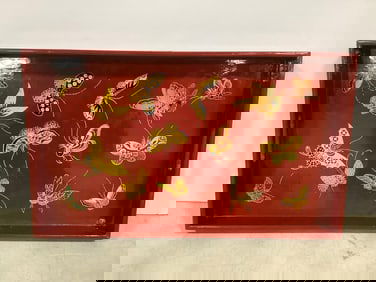 Metropolitan Museum of Art Chinese Lacquered Serving Tray (12inx20inx1.5in)