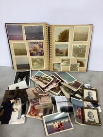 Vintage Scrapbrook and Photographs