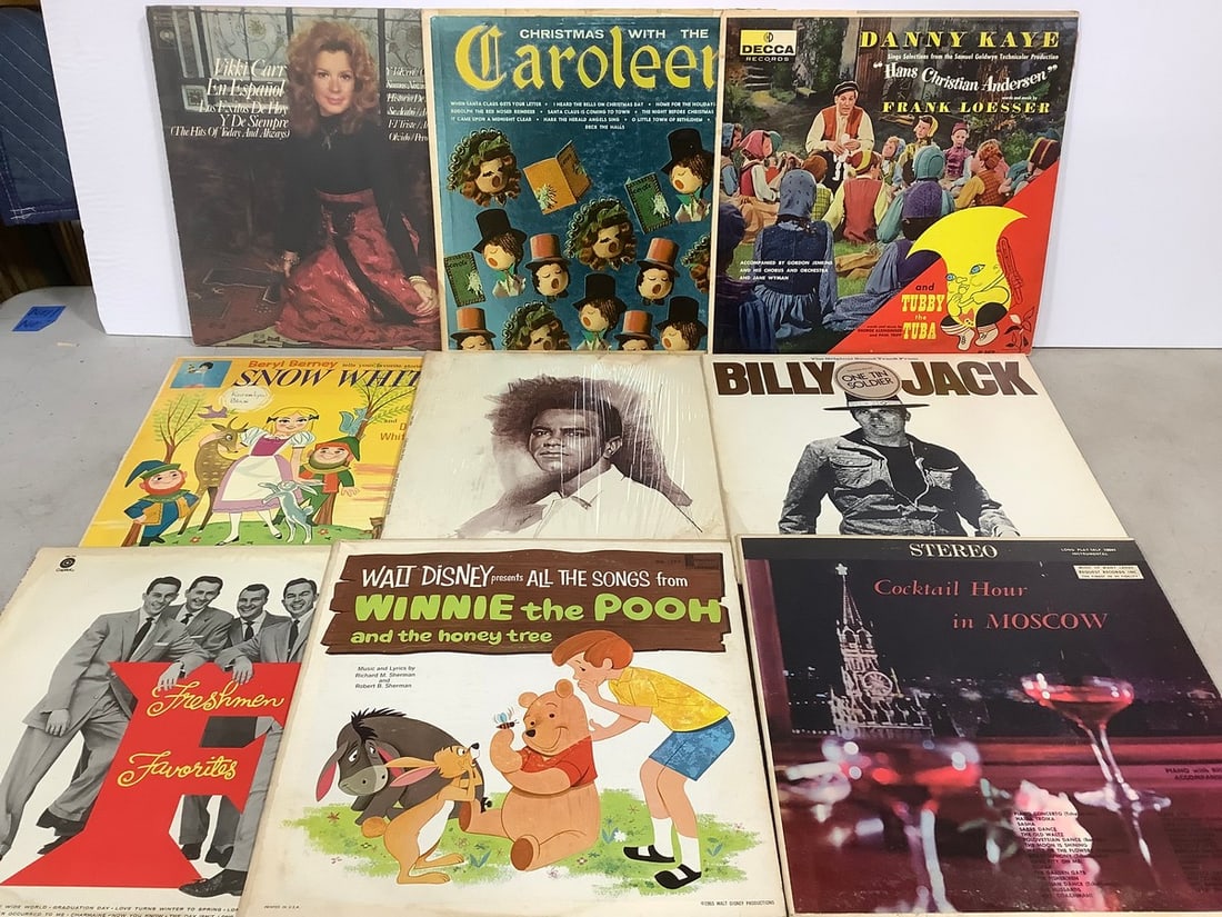 Vintage Records (Billy Jack, Vikki Carr, Beryl Barney, and more) (1 of 1)