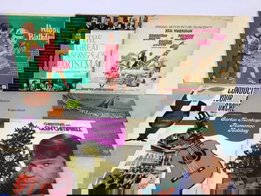 Vintage Records (Rex Harrison, Carlos Montoya, Glen Capmbell, and more)