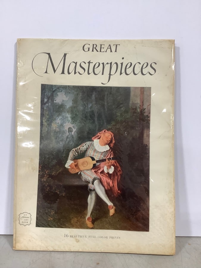 Great Masterpieces An Abrams Art Book (16 Beautiful Full Color Prints) (1 of 1)