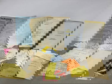 Vintage ephemera(letters, report cards, and more)