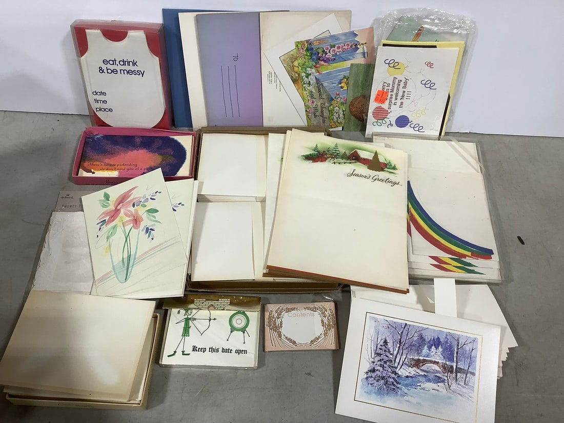 Various cards, envelopes, and party invitations (1 of 1)