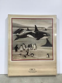 Framed ORCA print(16in.x20in.)