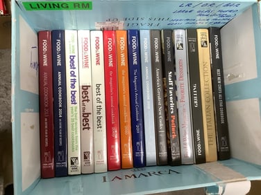 Food & Wine cookbooks