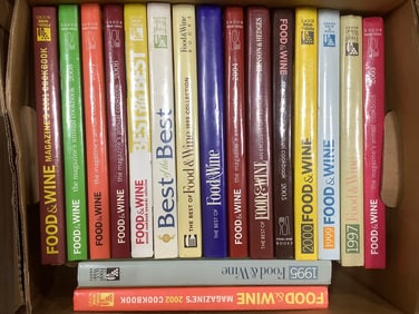 Food & Wine cookbooks