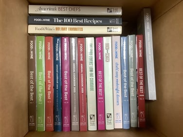 Food & Wine cookbooks