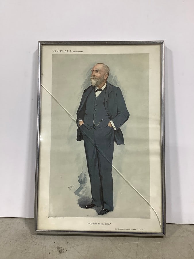 A Sturdy Educationist Vanity Fair print(10in.x17in.) (1 of 1)