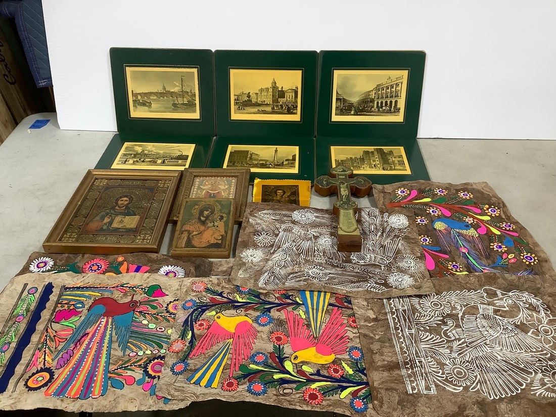 Religious framed artwork , various art prints, and more (1 of 1)