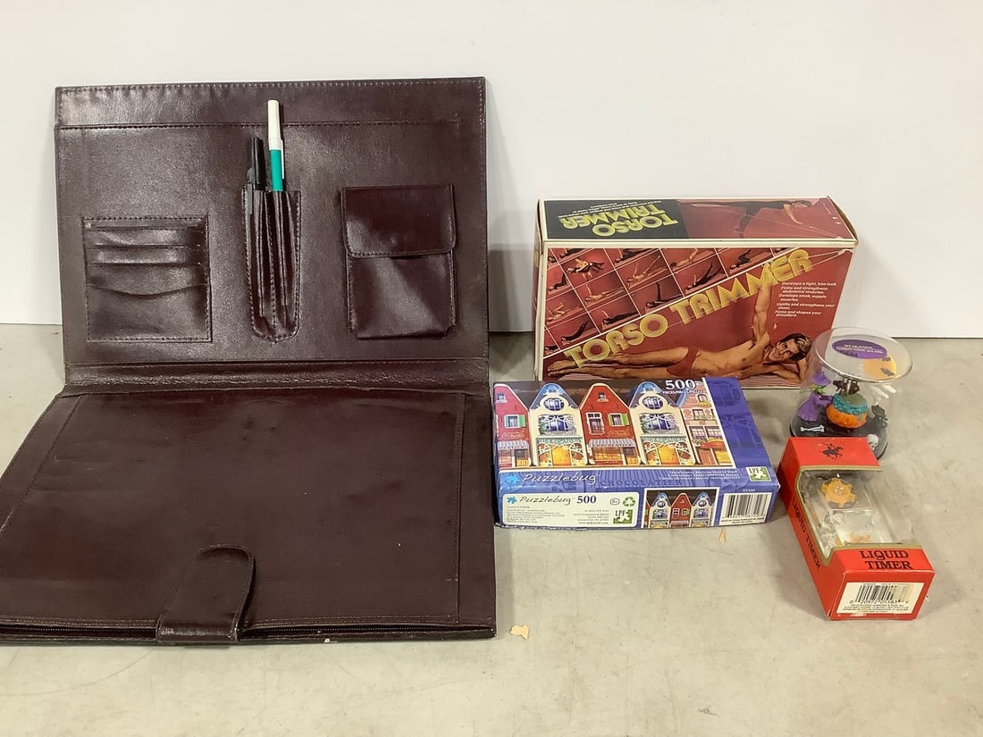 Torso Trimmer in box, 500 piece jigsaw puzzle, solar powered toy, and more (1 of 1)