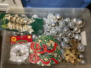 Christmas ornaments/decor