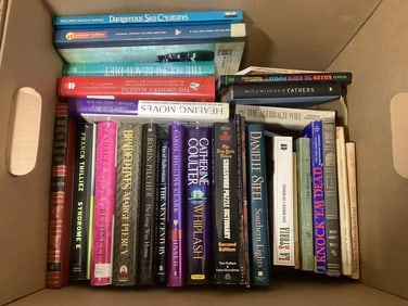 Vintage books(Whiplash, Knock em Dead, Dangerous Sea Creatures, and more)