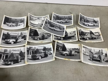 Vintage automobile dealer photographs(1950s Chevy and more)
