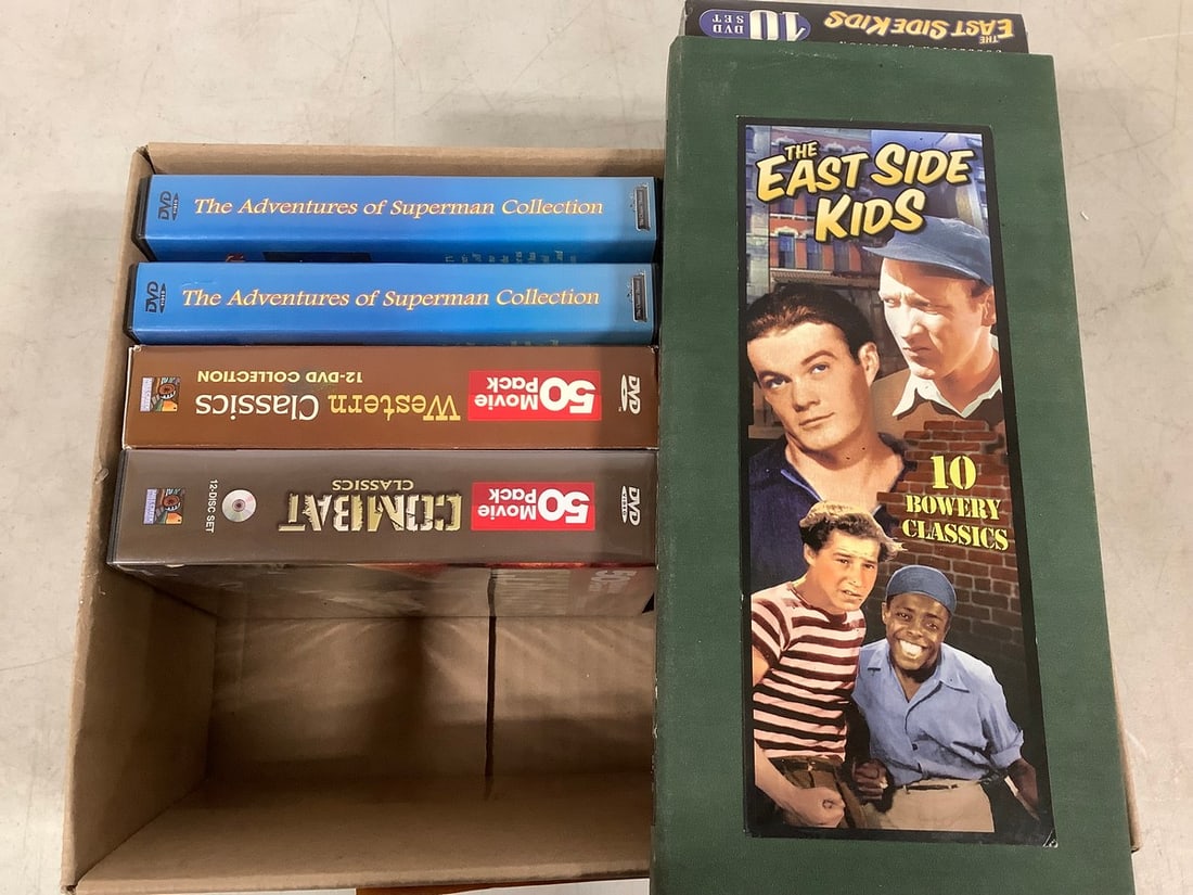 Complete Series DVD lot(Eastside Kids, Superman, and more) (1 of 1)