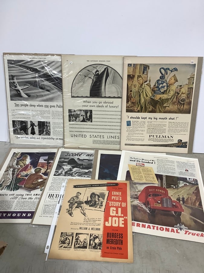 Vintage Wartime Military advertisments: Vintage Wartime Military advertisments