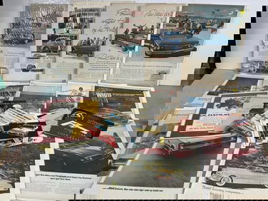 Vintage automobile advertising(Pontiac, Dodge, GTO, Firebird, and more)