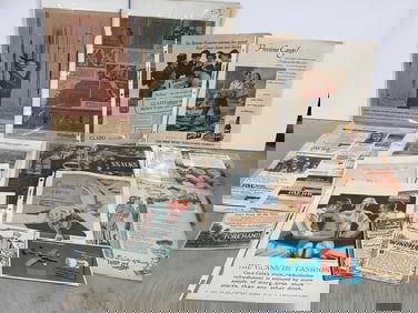 Vintage print advertisements