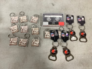 Various keychains(NFL and more)