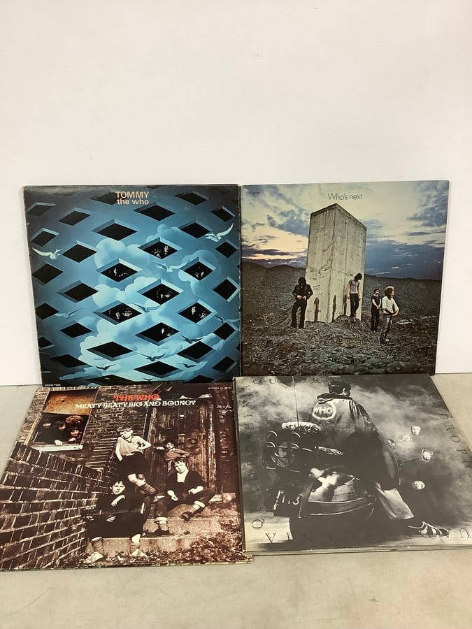 Vintage The Who LP record lot(Tommy, Quadrophenia, and more) (1 of 1)