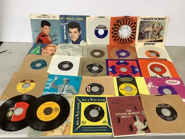 Vintage 45's(Joe Dowell, Boby Lewis, and more)