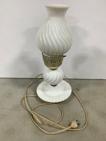 White lamp(14in.tall)