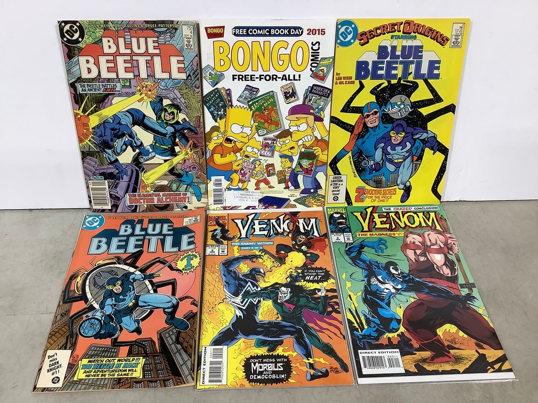 Various Comics (DC, Bongo, and Marvel) (1 of 1)