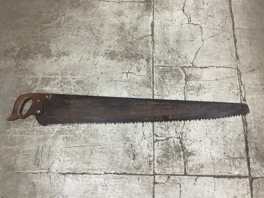 Vintage saw(48in.long): Vintage saw(48in.long)
