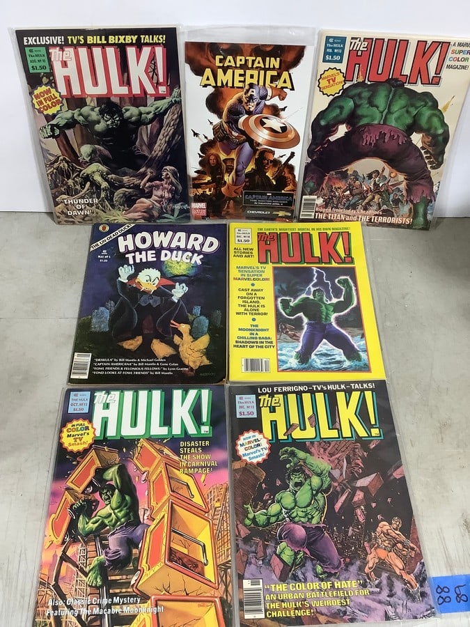 Vintage Comics (Hulk, Captain America, and more): Vintage Comics (Hulk, Captain America, and more)