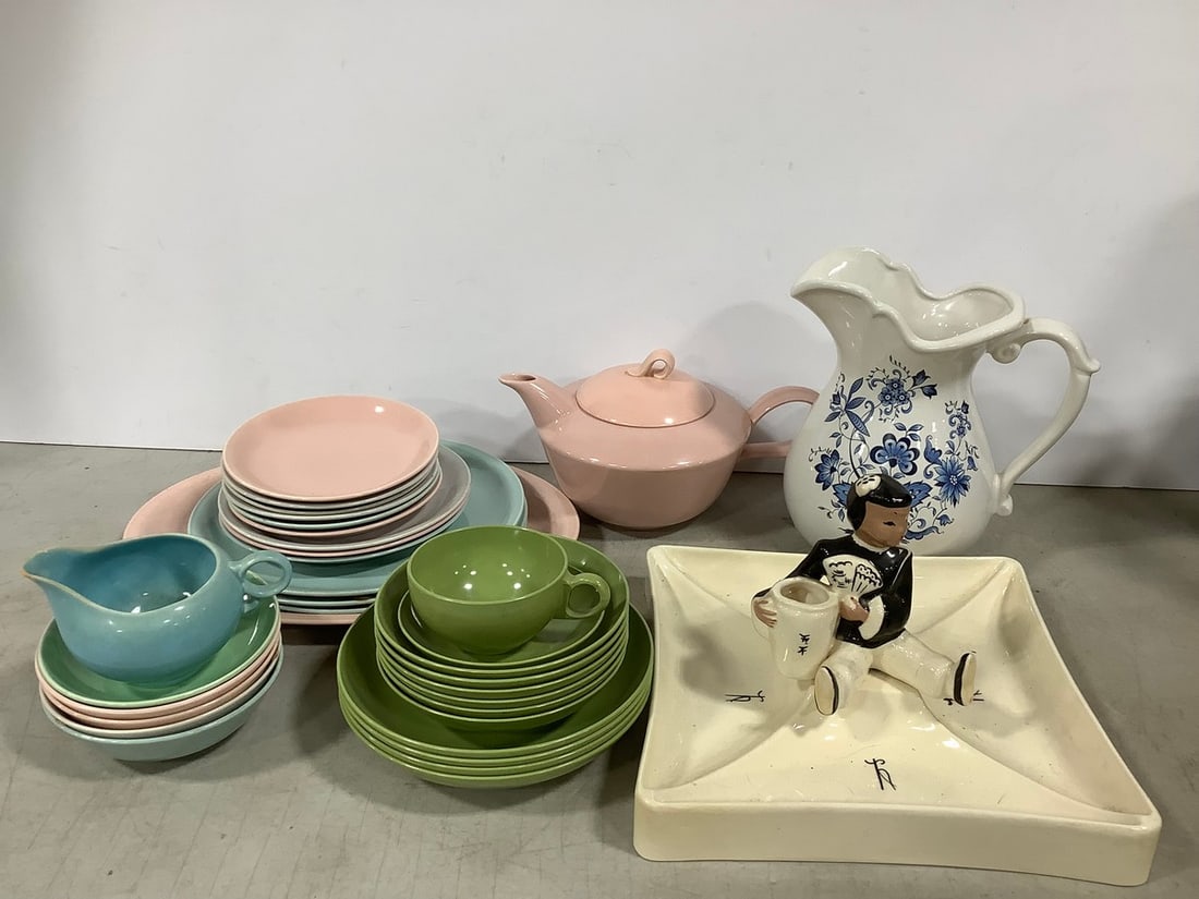 Jubilee Plates and Pitchers, OD Plates and Cup, Ceramic Pitcher (9in Tall) and more *some may be (1 of 1)