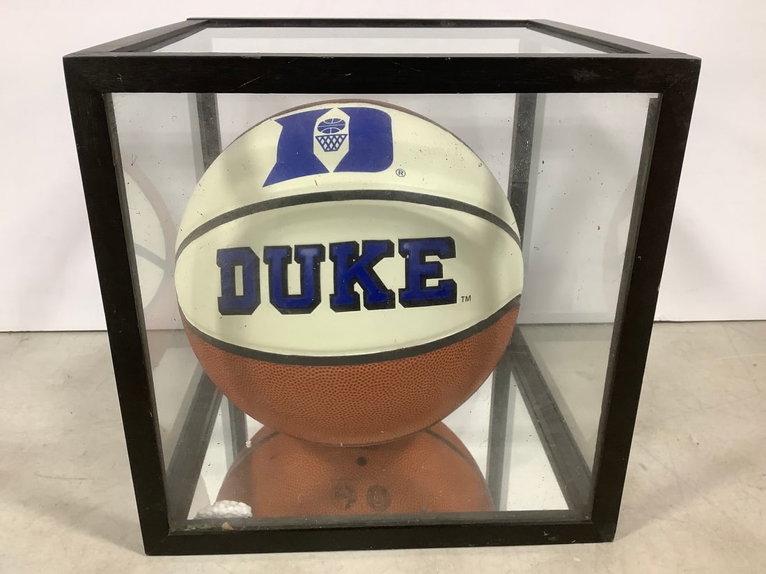 Duke Basketball with Case (11inx11in11in): Duke Basketball with Case (11inx11in11in)