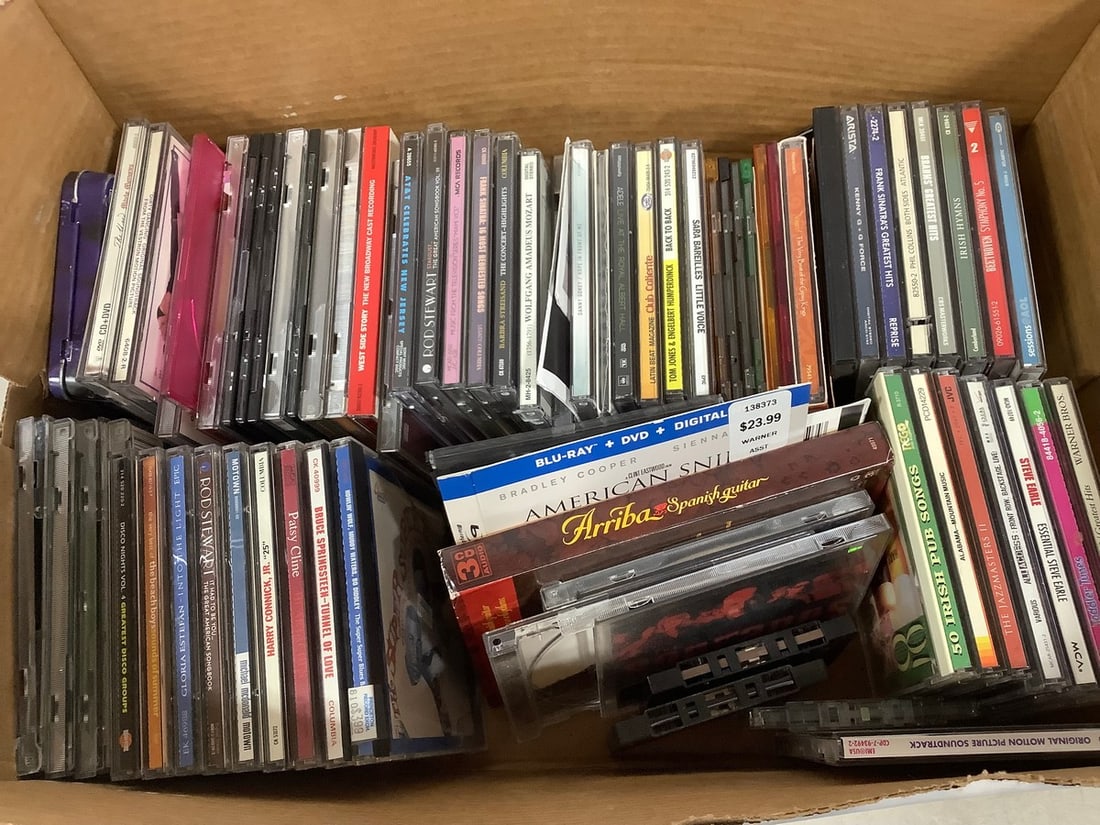 Various CD's(Rod Stewart, Frank Sinatra, Beethoven, and more) (1 of 1)