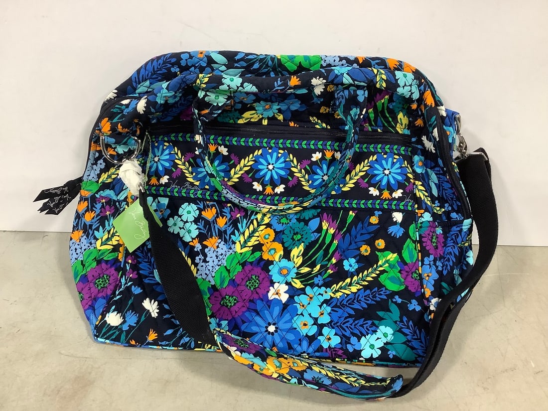 Vera Bradley Midnight Blues overnight travel bag (1 of 1)