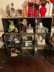 Wooden bookcase no contents 36x12x36