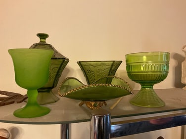 Uranalm, and green glass and more