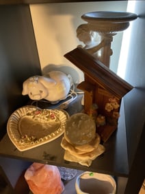 Pig light, paperweights and more