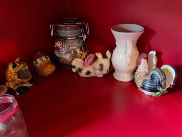 Lot of ceramic figures
