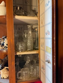 Contents of cabinet