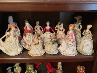 Porcelain figurines