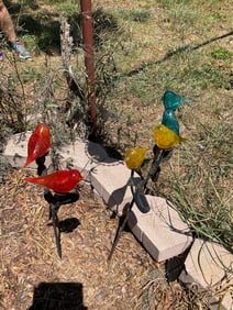 Bird lawn ornaments