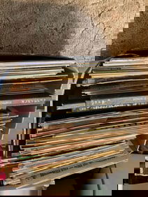 huge box full of records