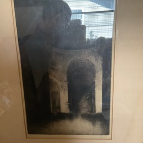 early print of matthews signed and numbered by artist 27x18