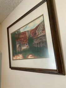 artwork signed in left corner by artist, can not make out