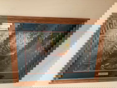 artwork signed by lambson 33x25