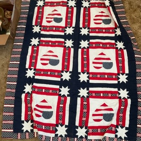 vintage patchwork quilt